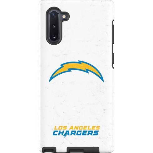 NFL Los Angeles Chargers Distressed Galaxy Note 10 Pro Case