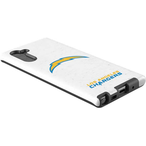 NFL Los Angeles Chargers Distressed Galaxy Note 10 Pro Case