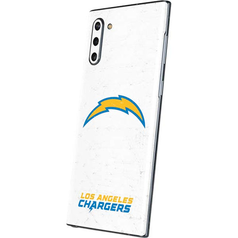 NFL Los Angeles Chargers Distressed Galaxy Note 10 Skin