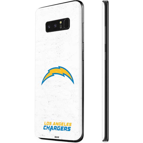 NFL Los Angeles Chargers Distressed Galaxy Note 8 Skin