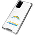 NFL Los Angeles Chargers Distressed Galaxy Note20 5G Clear Case