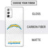 NFL Los Angeles Chargers Distressed Galaxy Note20 5G Skin