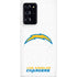 NFL Los Angeles Chargers Distressed Galaxy Note20 Ultra 5G Lite Case