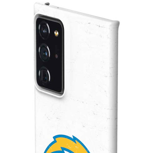 NFL Los Angeles Chargers Distressed Galaxy Note20 Ultra 5G Lite Case