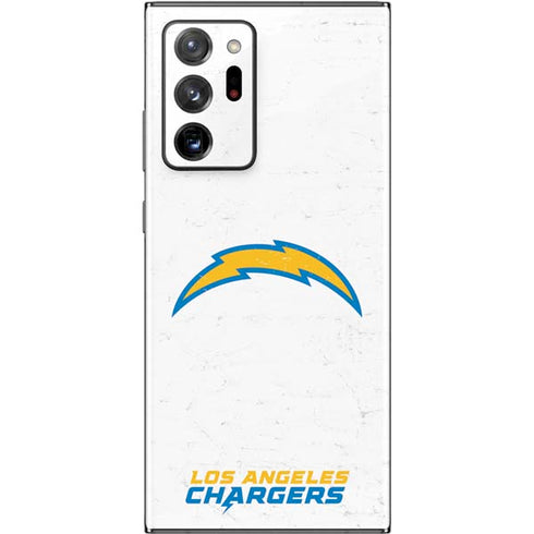 NFL Los Angeles Chargers Distressed Galaxy Note20 Ultra 5G Skin
