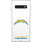 NFL Los Angeles Chargers Distressed Galaxy S10 Skin
