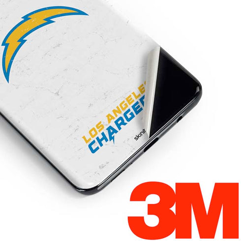 NFL Los Angeles Chargers Distressed Galaxy S10 Skin
