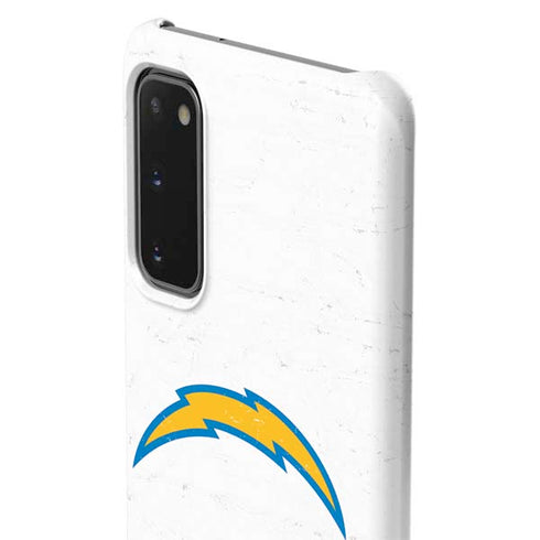 NFL Los Angeles Chargers Distressed Galaxy S20 Lite Case