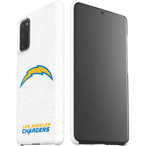 NFL Los Angeles Chargers Distressed Galaxy S20 Lite Case