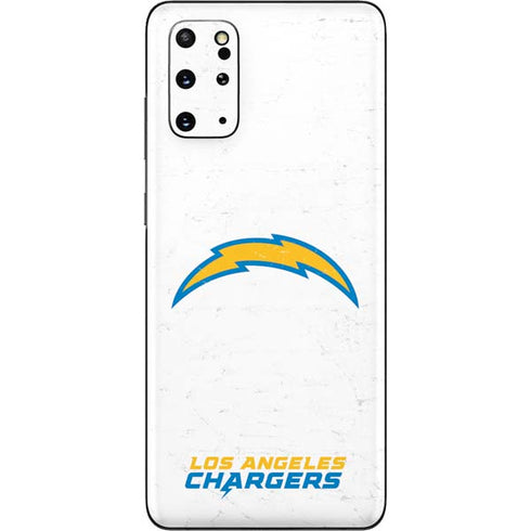 NFL Los Angeles Chargers Distressed Galaxy S20 Plus Skin