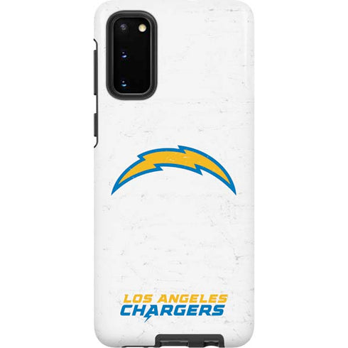 NFL Los Angeles Chargers Distressed Galaxy S20 Pro Case