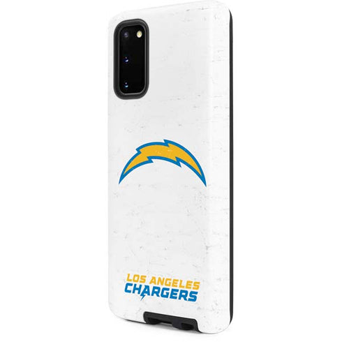 NFL Los Angeles Chargers Distressed Galaxy S20 Pro Case