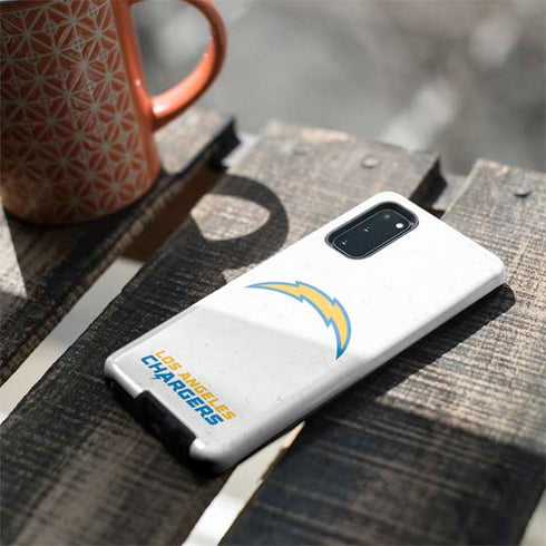 NFL Los Angeles Chargers Distressed Galaxy S20 Pro Case