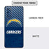 NFL Los Angeles Chargers Distressed Galaxy S20 Skin