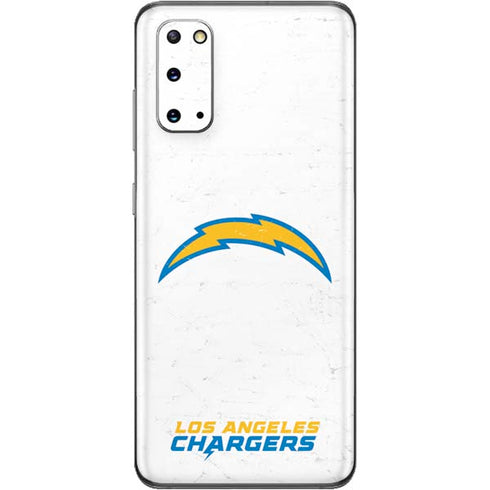 NFL Los Angeles Chargers Distressed Galaxy S20 Skin