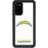 NFL Los Angeles Chargers Distressed Galaxy S20 Waterproof Case