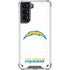 NFL Los Angeles Chargers Distressed Galaxy S21 5G Clear Case