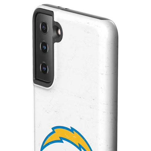 NFL Los Angeles Chargers Distressed Galaxy S21 FE Pro Case