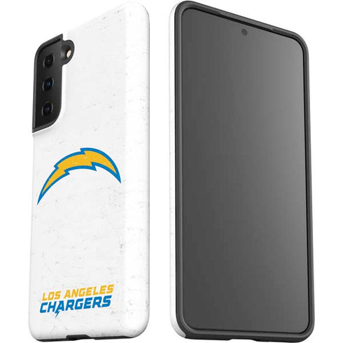 NFL Los Angeles Chargers Distressed Galaxy S21 FE Pro Case