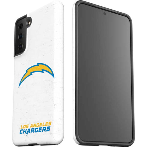 NFL Los Angeles Chargers Distressed Galaxy S21 Plus 5G Pro Case