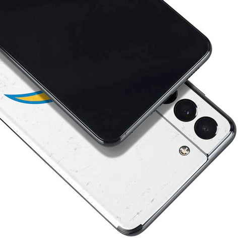 NFL Los Angeles Chargers Distressed Galaxy S21 Plus 5G Skin