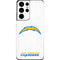 NFL Los Angeles Chargers Distressed Galaxy S21 Ultra 5G Skin