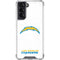 NFL Los Angeles Chargers Distressed Galaxy S22 Clear Case