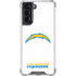 NFL Los Angeles Chargers Distressed Galaxy S22 Clear Case