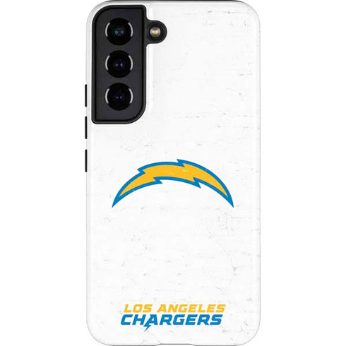 NFL Los Angeles Chargers Distressed Galaxy S22 Pro Case