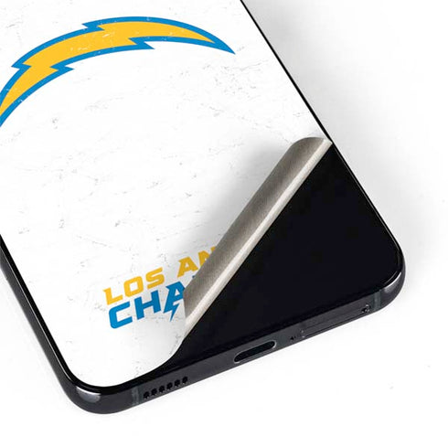 NFL Los Angeles Chargers Distressed Galaxy S22 Skin