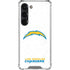 NFL Los Angeles Chargers Distressed Galaxy S23 Clear Case