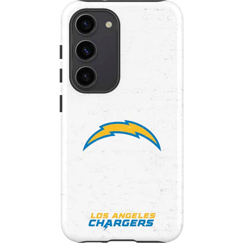 NFL Los Angeles Chargers Distressed Galaxy S23 Pro Case
