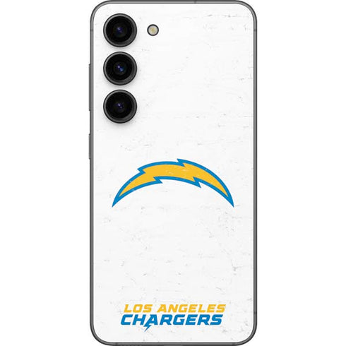 NFL Los Angeles Chargers Distressed Galaxy S23 Skin