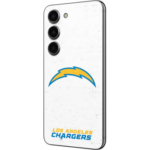 NFL Los Angeles Chargers Distressed Galaxy S23 Skin