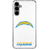 NFL Los Angeles Chargers Distressed Galaxy S24 Plus Clear Case
