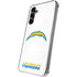 NFL Los Angeles Chargers Distressed Galaxy S24 Plus Clear Case