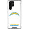NFL Los Angeles Chargers Distressed Galaxy S24 Ultra Clear Case