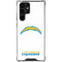 NFL Los Angeles Chargers Distressed Galaxy S24 Ultra Clear Case