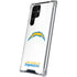 NFL Los Angeles Chargers Distressed Galaxy S24 Ultra Clear Case
