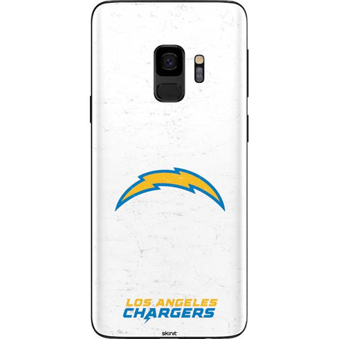 NFL Los Angeles Chargers Distressed Galaxy S9 Skin
