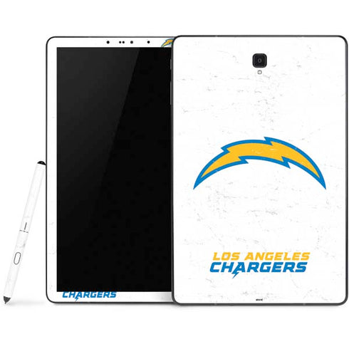 NFL Los Angeles Chargers Distressed Samsung Galaxy Tab Skin
