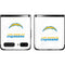 NFL Los Angeles Chargers Distressed Galaxy Z Flip Skin