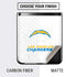 NFL Los Angeles Chargers Distressed Galaxy Z Flip Skin