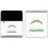 NFL Los Angeles Chargers Distressed Galaxy Z Flip3 5G Skin