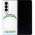 NFL Los Angeles Chargers Distressed Galaxy Z Fold4 5G Skin