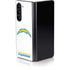 NFL Los Angeles Chargers Distressed Galaxy Z Fold5 5G Skin