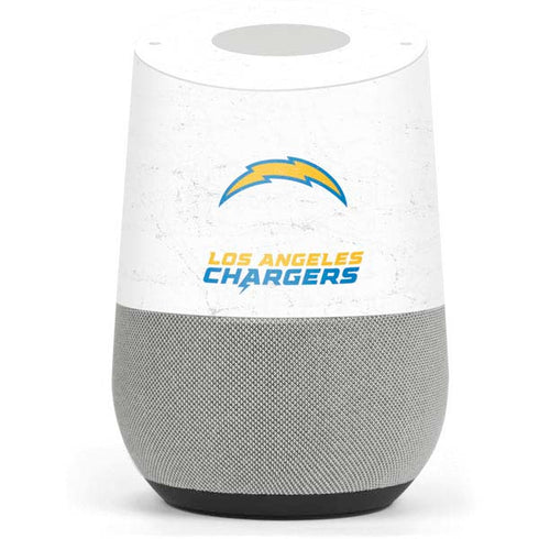 NFL Los Angeles Chargers Distressed Google Home Skin