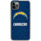NFL Los Angeles Chargers Distressed iPhone 11 Pro Max Clear Case