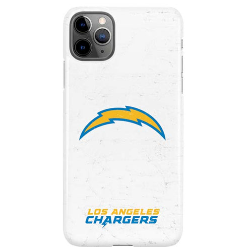 NFL Los Angeles Chargers Distressed iPhone 11 Pro Max Lite Case