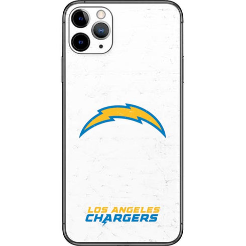 NFL Los Angeles Chargers Distressed iPhone 11 Pro Max Skin